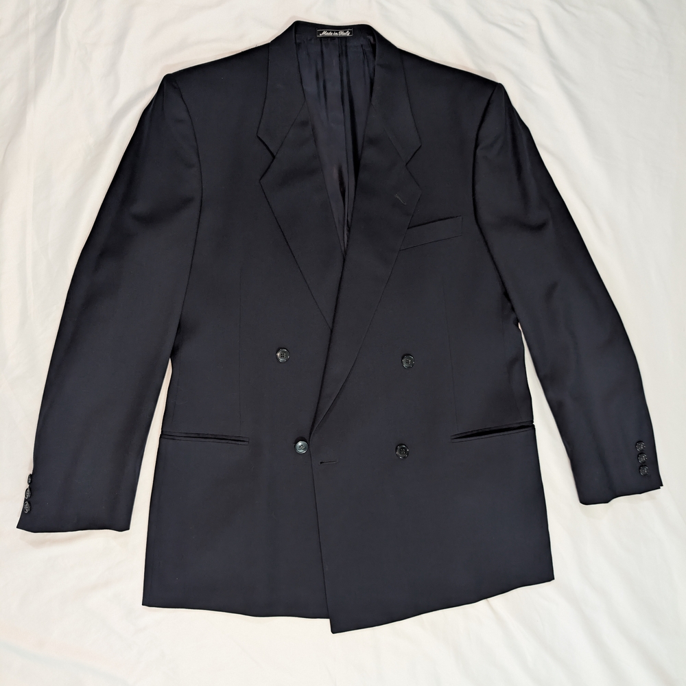 Men's Vintage Armani Black Blazer